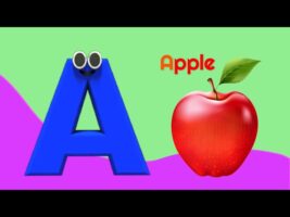 ABC Phonics Song – Toddler Learning Video Songs | A for Apple | Learn Phonics Sounds of Alphabet