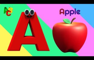 ABC Phonics Song – Toddler Learning Video Songs | A for Apple | Learn Phonics Sounds of Alphabet