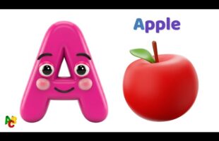 Phonics ABC Song , ABC Songs, A is for a a Apple, Toddlers learning video, Kids, Babies, Children