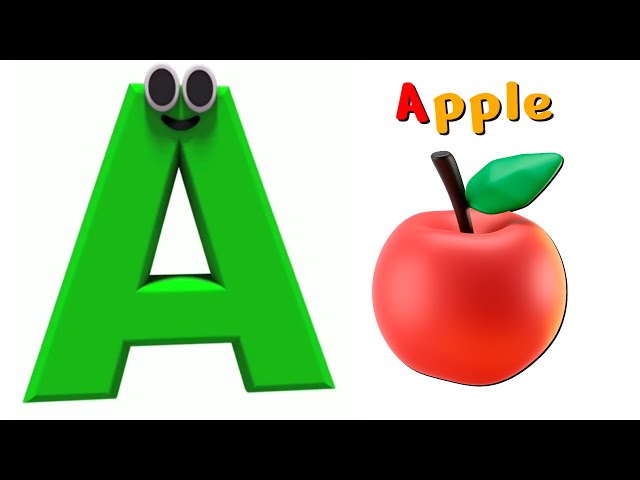 ABC Phonics Song – Toddler Learning Video Songs, A for Apple, Nursery Rhymes, Alphabet Song for kids