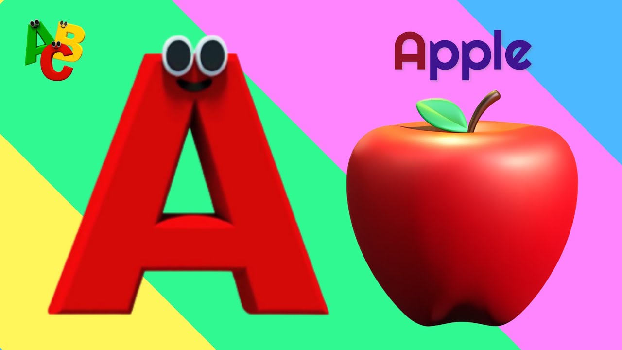 ABCD song | ABC Phonics Song | A is for Apple | Phonics Sounds of Alphabet | alphabet song